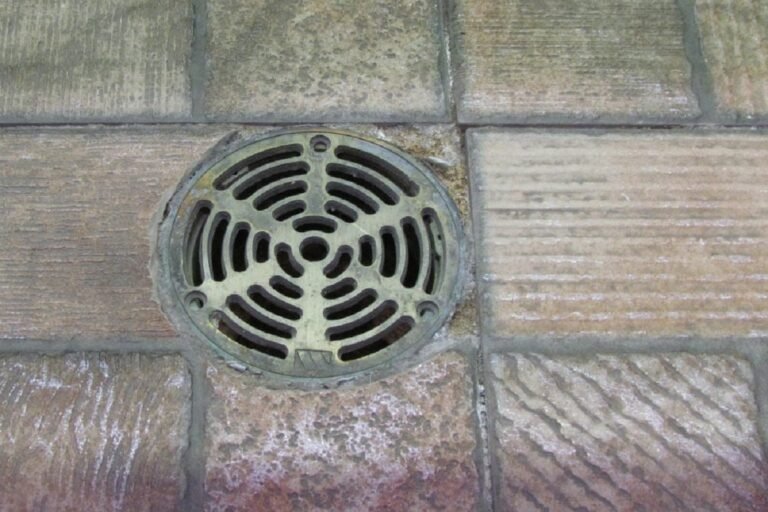 Drains on the Floor Are Clogged