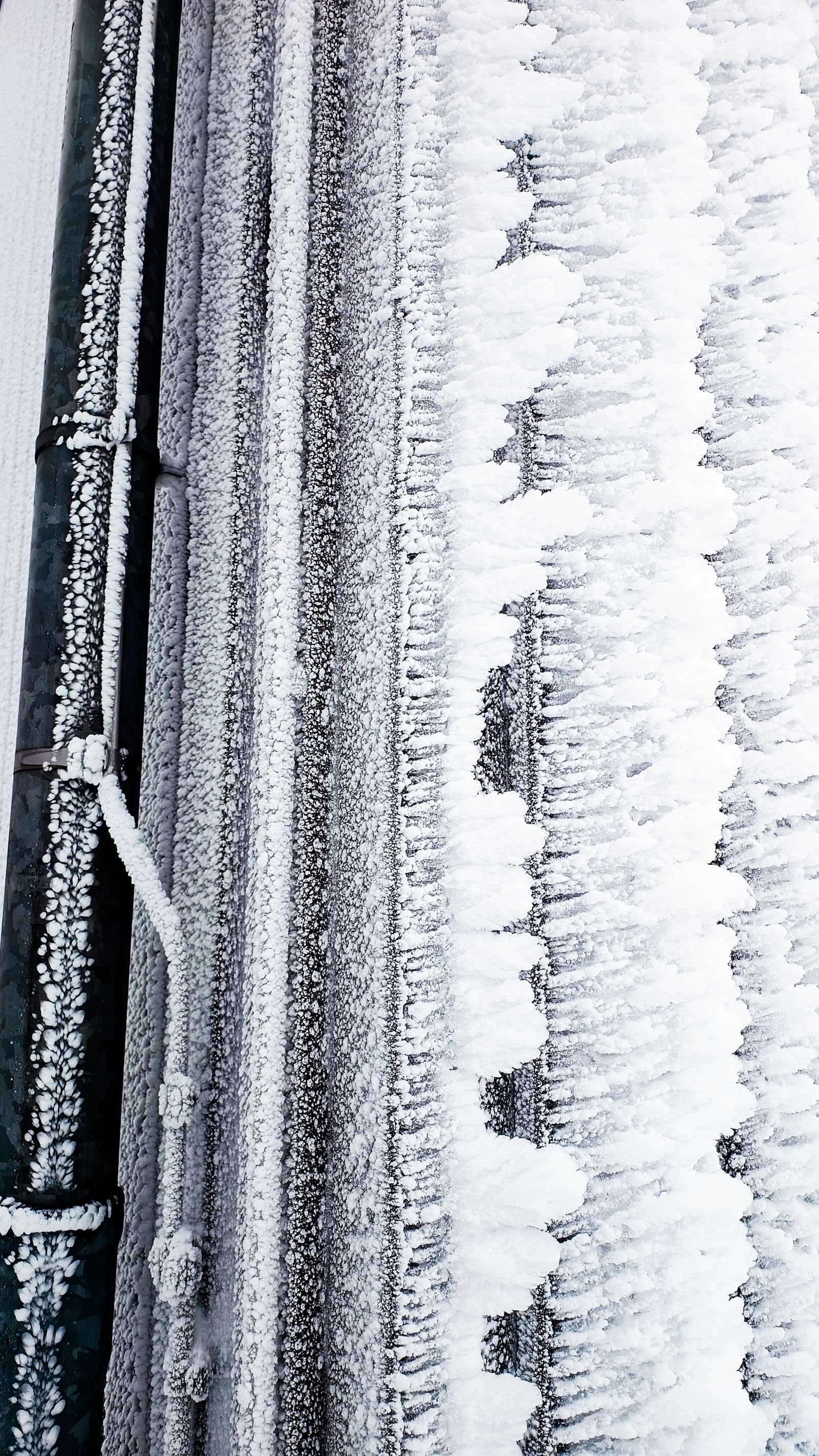 Frost-covered pipe in winter — Ottawa Plumbing Service