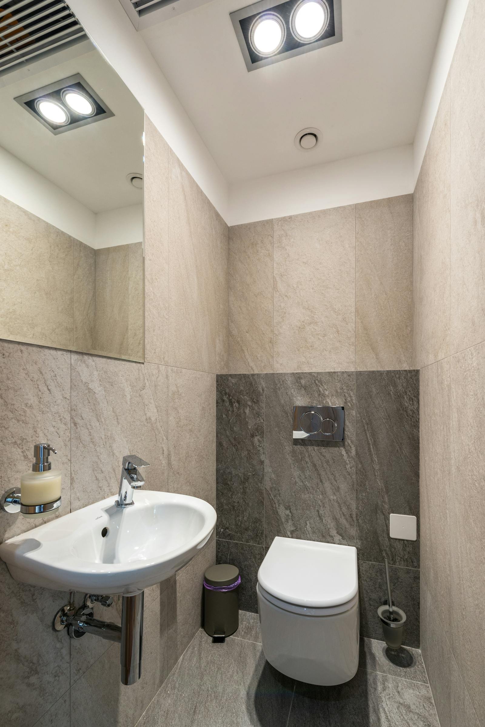 Clean modern white toilet ready for replacement by Ottawa Plumbing Service